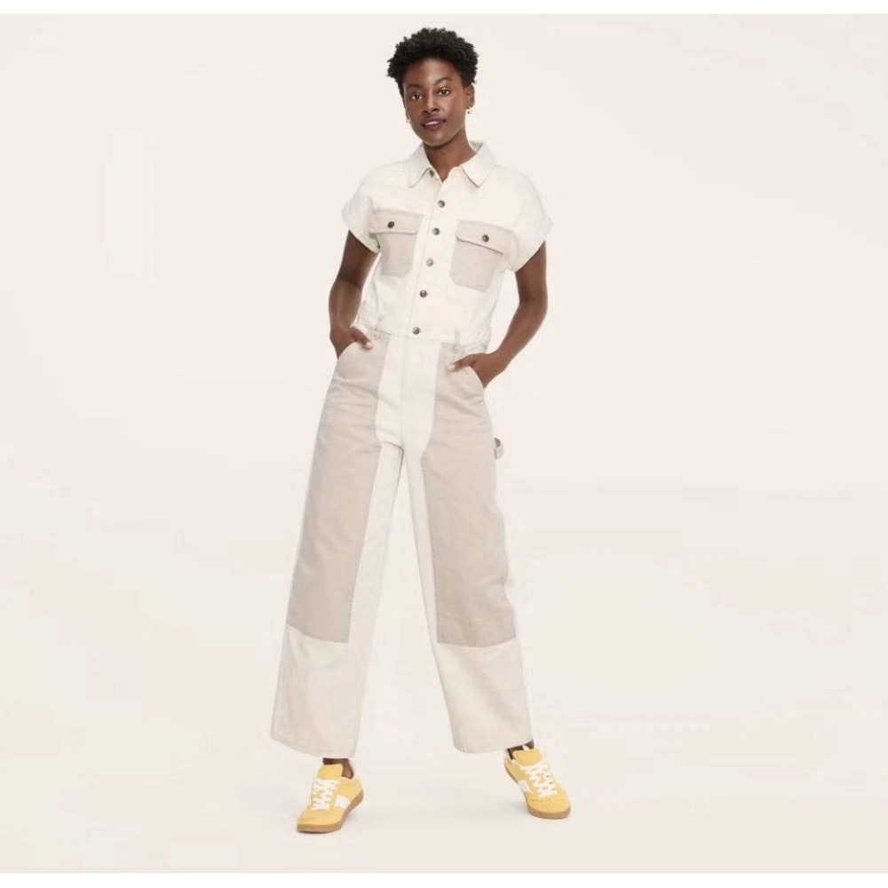 Women's Size Medium Short Sleeve Western Jumpsuit - Woolrich